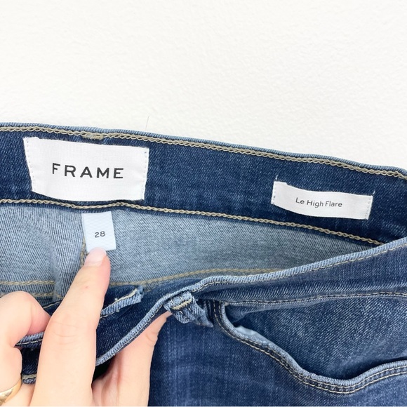 Frame Denim Le High Flare Jeans - Picture 4 of 5